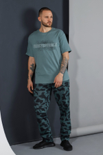 [m]Пижама мужская штаны+футболка к/р КП-102