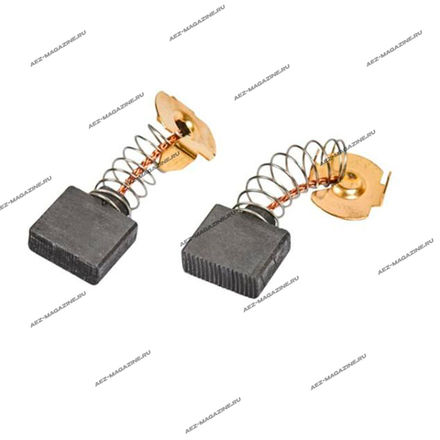 Электроугольная щетка 7х18х16,5 Пружина, пятак-уши (для СВ-144А)