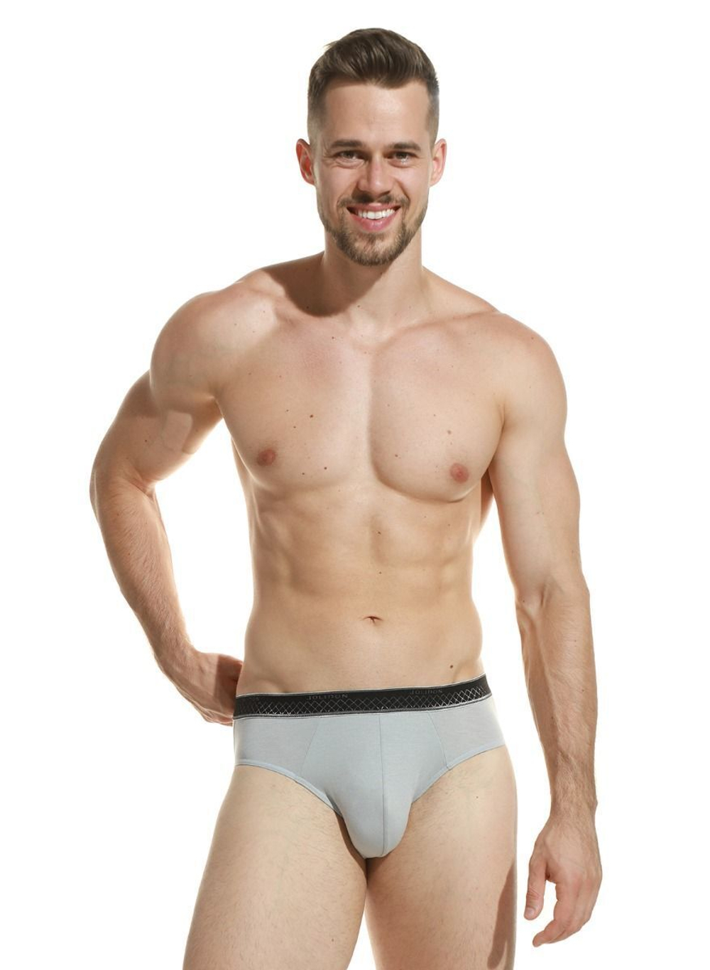 Мужские трусы-слип с широкой резинкой с логотипом Jolidon (Размер: XXL) (Цвет: зеленый)