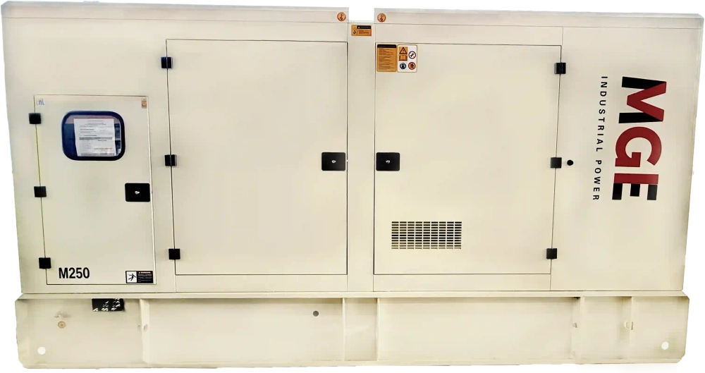 Дизельный генератор MGEp250pYI (250 кВт, Yuchai) в кожухе