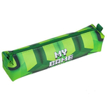 Пенал 210х45х45мм на молнии мягкий "Pixels" (Хатбер)