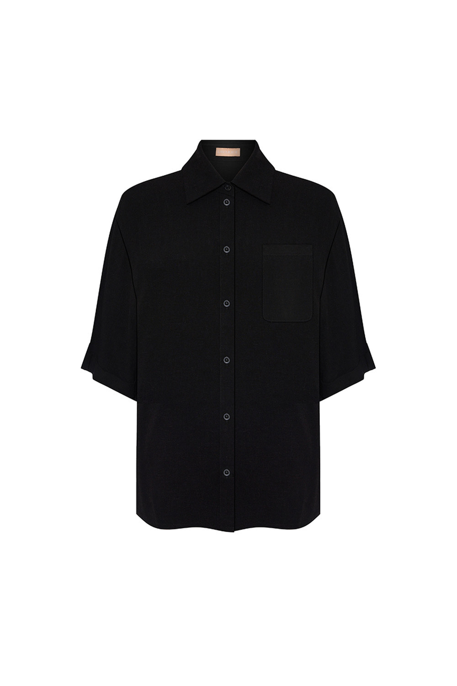 Рубашка с коротким рукавом MYKONOS Чёрный