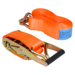 Набор ремень стяжной усиленный с храповиком для крепления груза 10 т 10 м и перчатки AIRLINE ASPM001