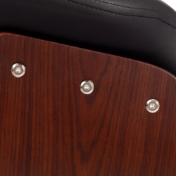 Кресло VIMTA  орех, кож/зам черный