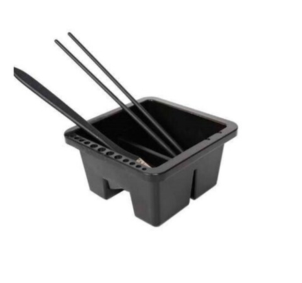 Емкость под воду квадратная черная