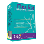 Flex Set резинки для фитнеса, 5 шт. в комплекте, разный вес
