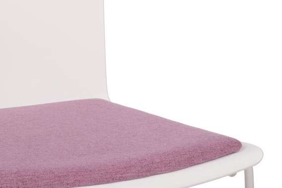 Кресло Simple X-19 Белый/Розовый