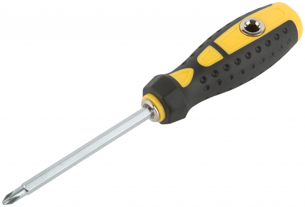 Отвертка с переставным жалом Профи. 6х130 мм РН2/SL6 FIT
