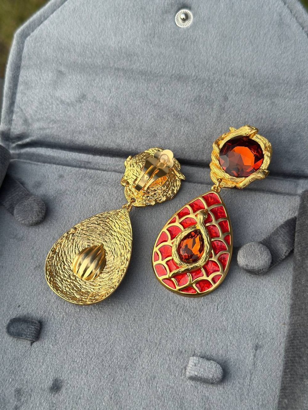 Серьги Yves Saint Laurent