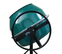 Бетономешалка строительная HARD WORKER БС-220СВА ХИТ, бетоносмеситель электрический 750 Вт, металлический венец