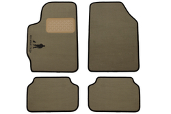 Коврики в салон для Klever Универсальный Универсальный (Вежливые люди) (текстиль, бежевые) KLEVER00.08.004H