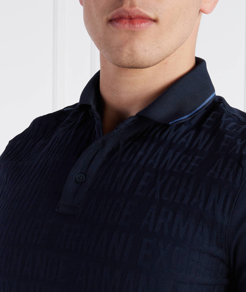 Поло Armani Exchange - темно-синий(3RZFFE ZJ2ZZ)
