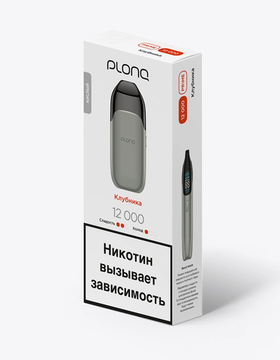 Купить Одноразовый Pod Plonq Prime 12000 - Клубника (12000 затяжек)