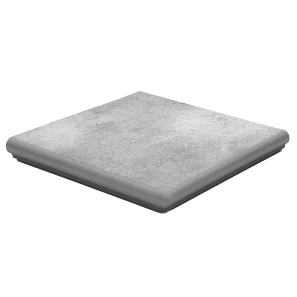 Westerwalder Klinker - WKS 31230 E Montmarte Steingrau 320x320x9,5 - Клинкерная угловая ступень