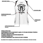 Тренировочная майка Hardcore Training Helmet White/Black