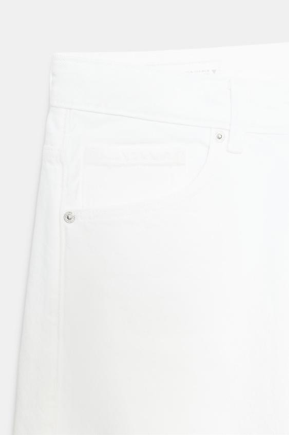 TRF СКЛАДНЫЕ ДЖИНСЫ С НИЖНЕЙ ЛИНИЕЙ ТАЛИИ - zara