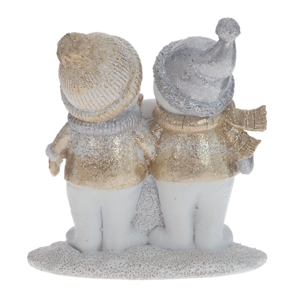 GAEM Фигурка декоративная "Снеговики", L10 W4 H11 см