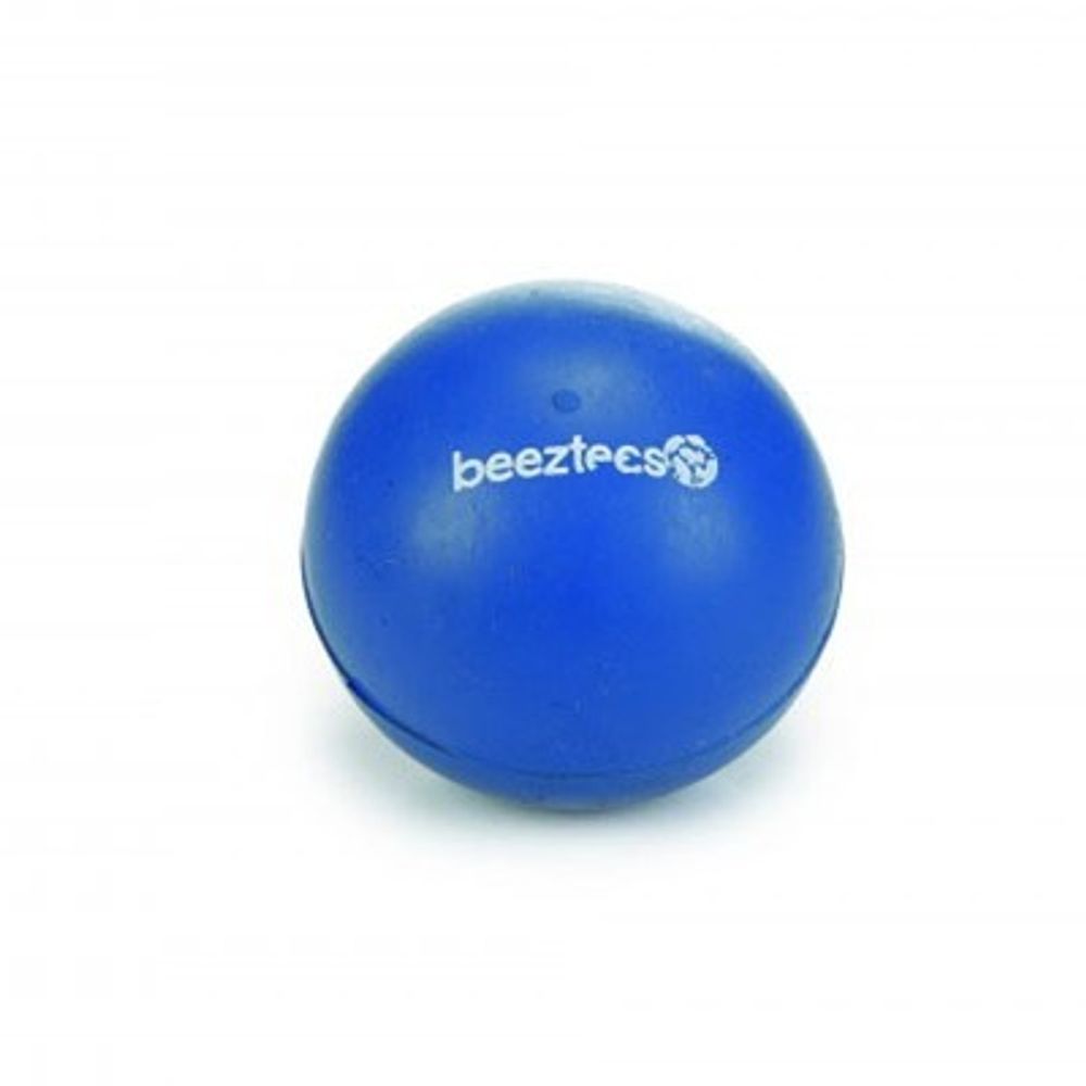 Мяч , литая резина синий. 4,5 см Артикул 41066