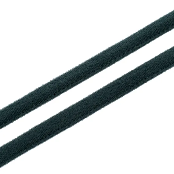 Ворсовая тесьма под каркасы изумруд