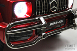 Детский электромобиль RiverToys Mercedes-AMG G63 4WD (S307) вишневый глянец