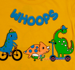 футболка DINO на колесиках Whoops 4898