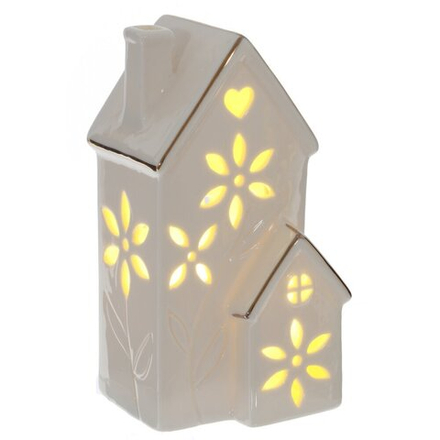 GAEM Фигурка декоративная "Дом" (подсветка, 3xLR44 н/п), L7,, L7,5 W6,5 H14 см