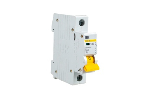 Автоматический выключатель ВА47-29 1Р 40А 4,5кА х-ка С ИЭК