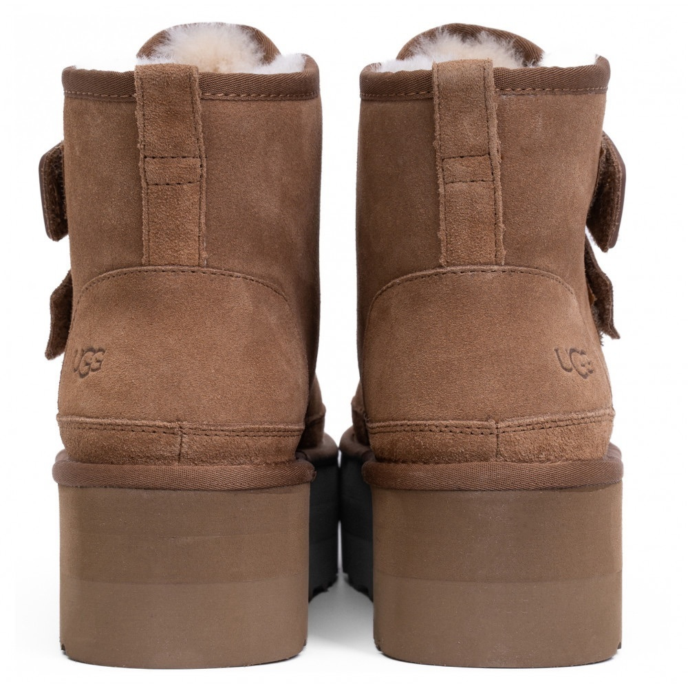 UGG Neumel Platform Buckle Chestnut