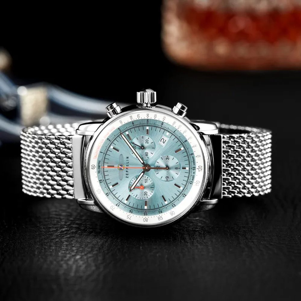 ZEPPELIN Quartz Movement Men"s Watches Watch Blue Dial