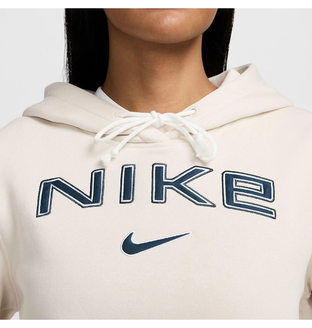 Толстовка женская NIKE W NSW PHNX FLC STD PO LOGO HDY