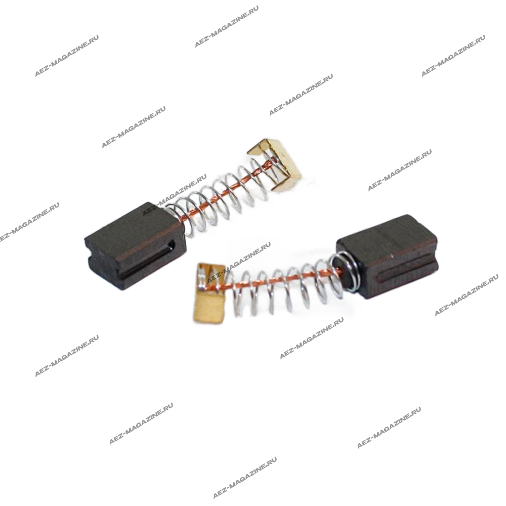 щётка, 7Х10Х14 мм, поводок, пятак -уши, пружина