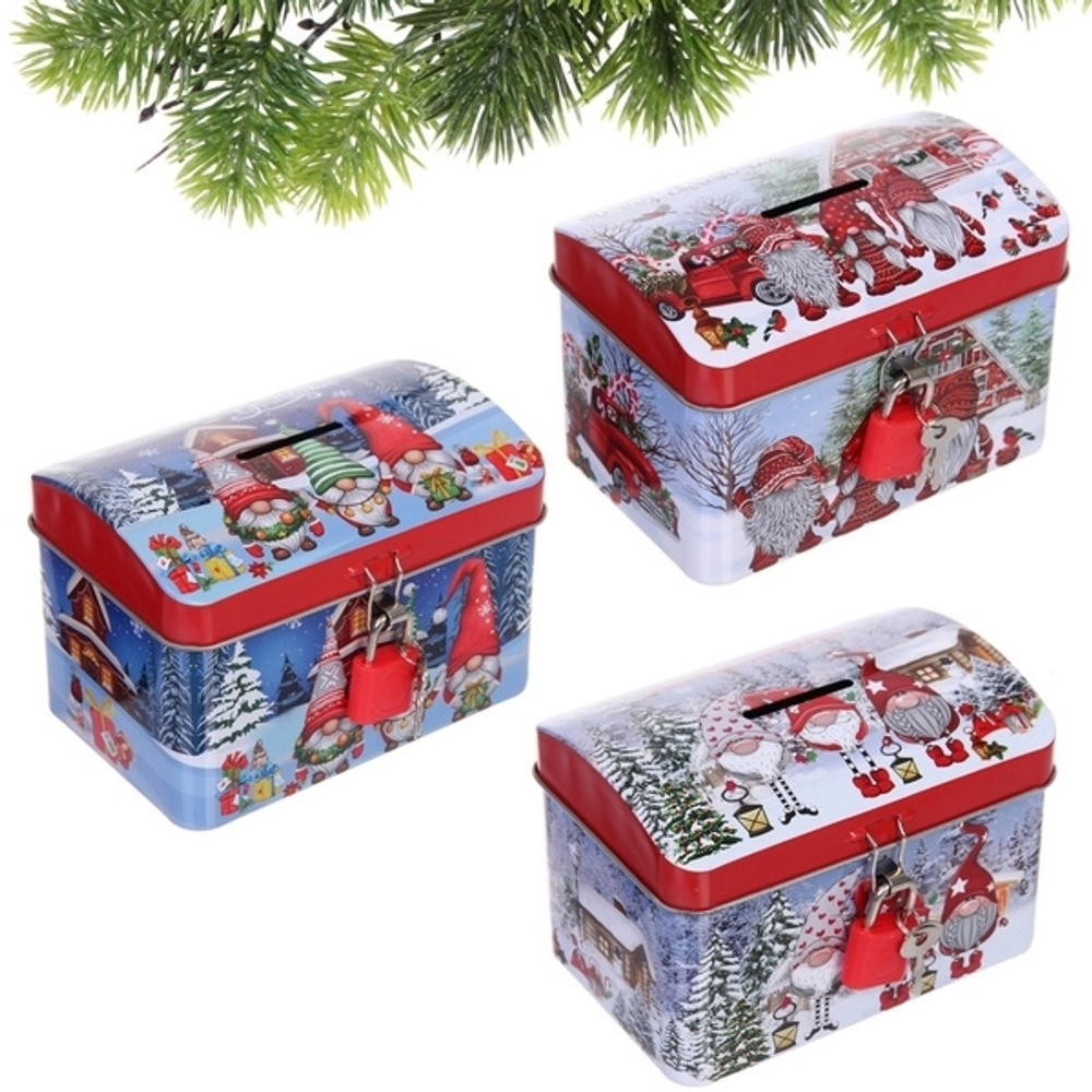 Копилка «Славные гномы» 11,5*7,5*8см