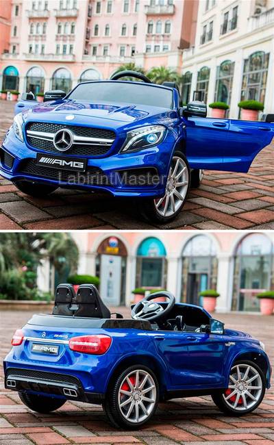 Детский электромобиль "Mercedes-Benz AMG HZB-188" синий