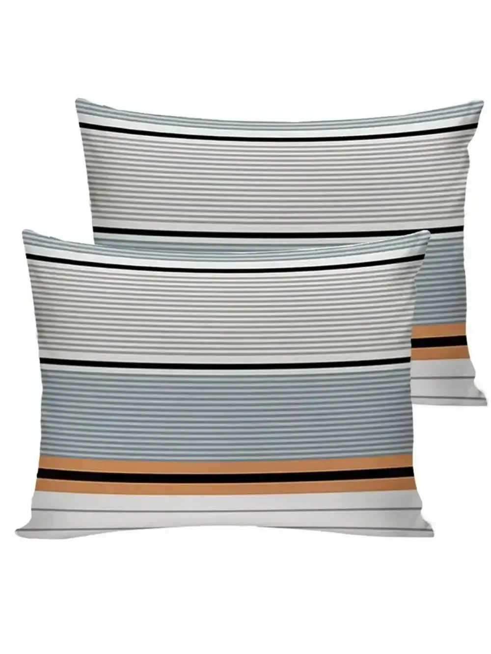 Постельное белье "Аляска/Аляска (компаньон)" евро наволочки 50х70 2шт Простынь на резинке 180х200 см Пододеяльник 200х215 см Сказка перкаль