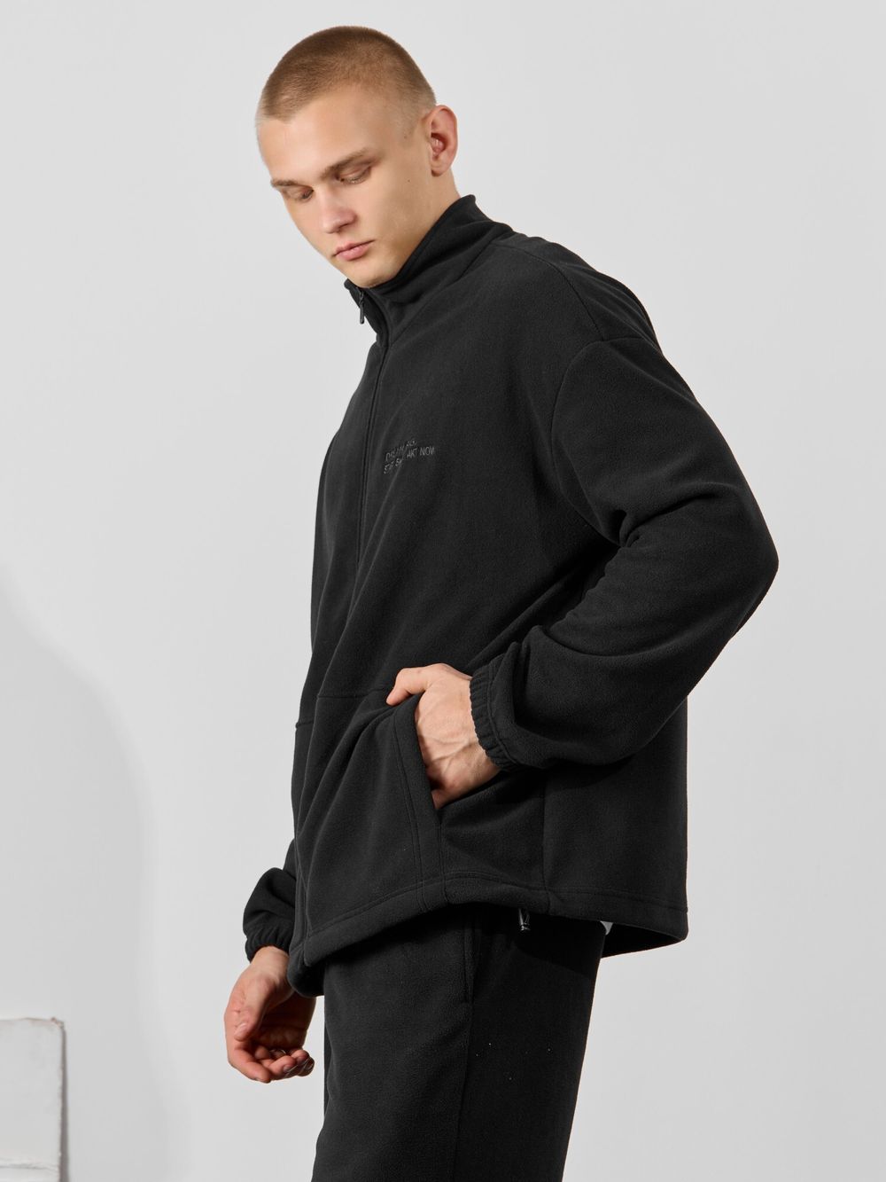 Толстовка мужская Алтай-1 Виотекс ЧЁРНЫЙ