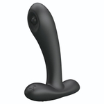 Черный массажер простаты с волновой стимуляцией Remington - 11 см. (Цвет: черный)
