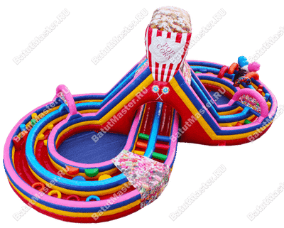 Надувная полоса "Попкорн"