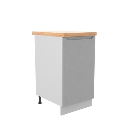 Кухня Модуль С 450 (левый) Тренто Штукатурка белая