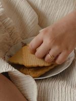 Кольцо Цветочек биколор