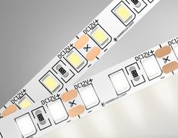 Ambrella Светодиодная лента Ambrella Light GS1102 2835 120Led /9.6W m/ 12V IP20 4500K 5m/кратность резки 25mm LED Strip 12V GS1102