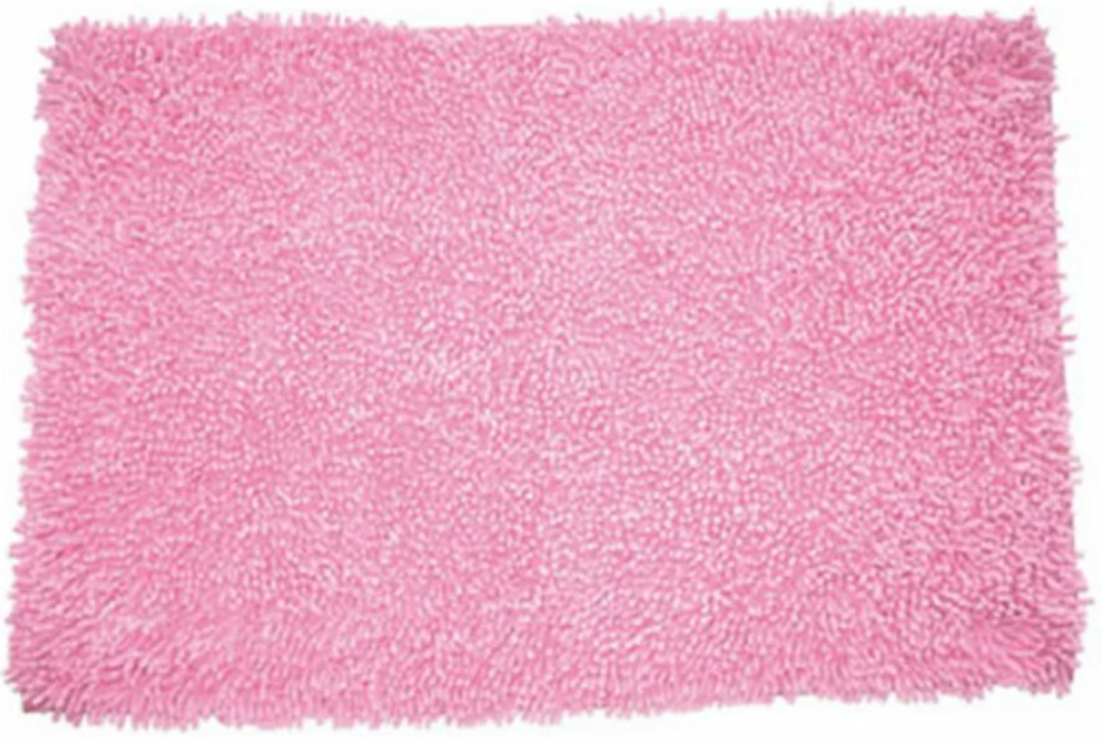 Коврик д/в IDDIS 50*80см,хлопок,MID183 C,pink leaf