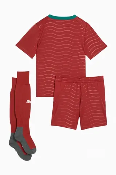 Футбольная форма Puma Portugal 2026 Home Little Kids - красный