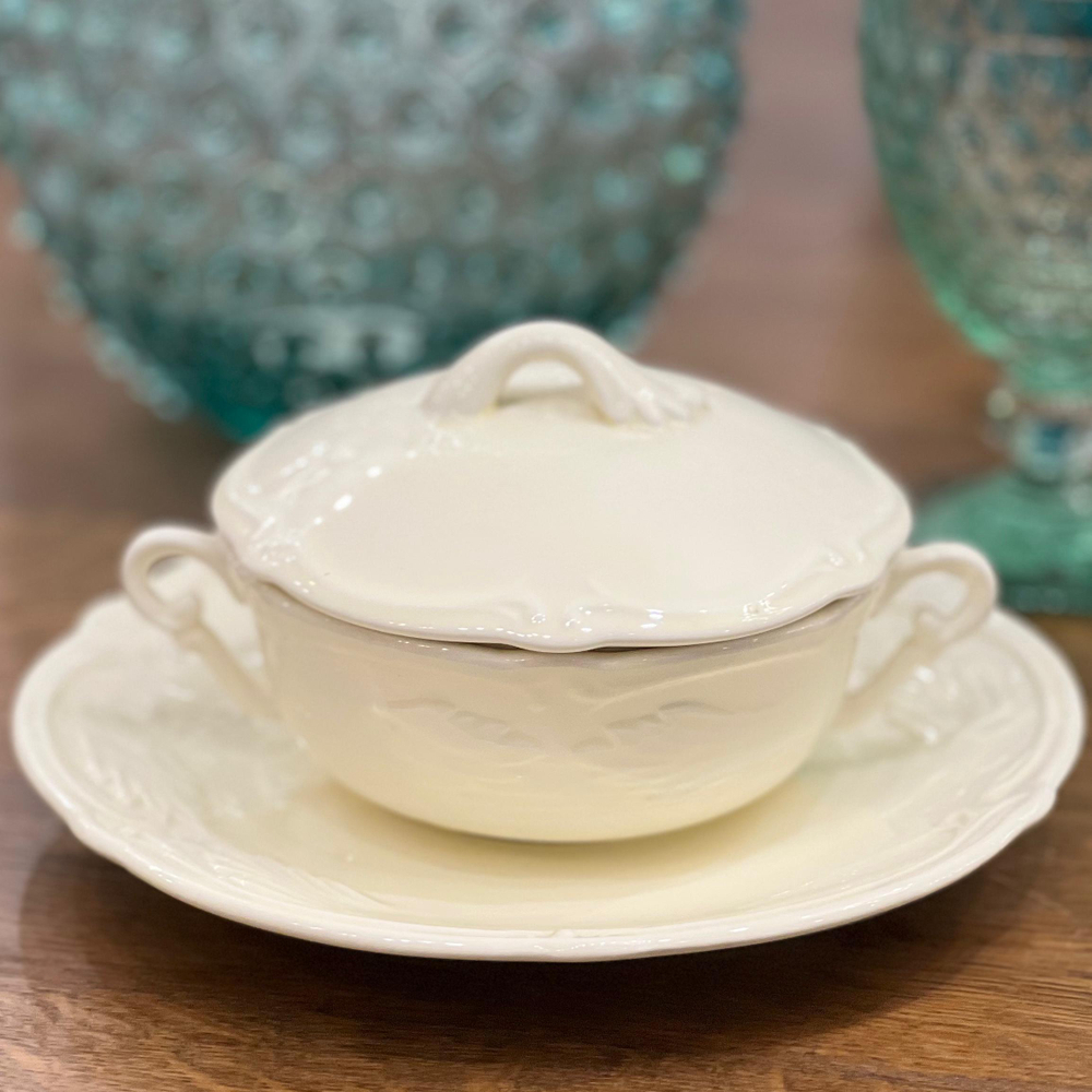 Чаша под бульон с блюдцем Рокаэль Gien 14752РТВ14