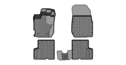 Коврики резиновые в салон 3D PREMIUM для Renault Kaptur (2016-) SRTK.PR.RN.CAP.16G.02X35