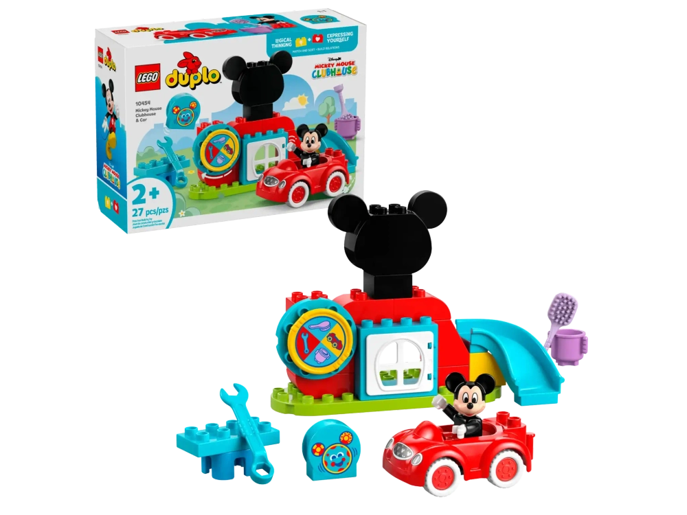 Конструктор LEGO Duplo 10428 Клуб Микки Мауса и машина