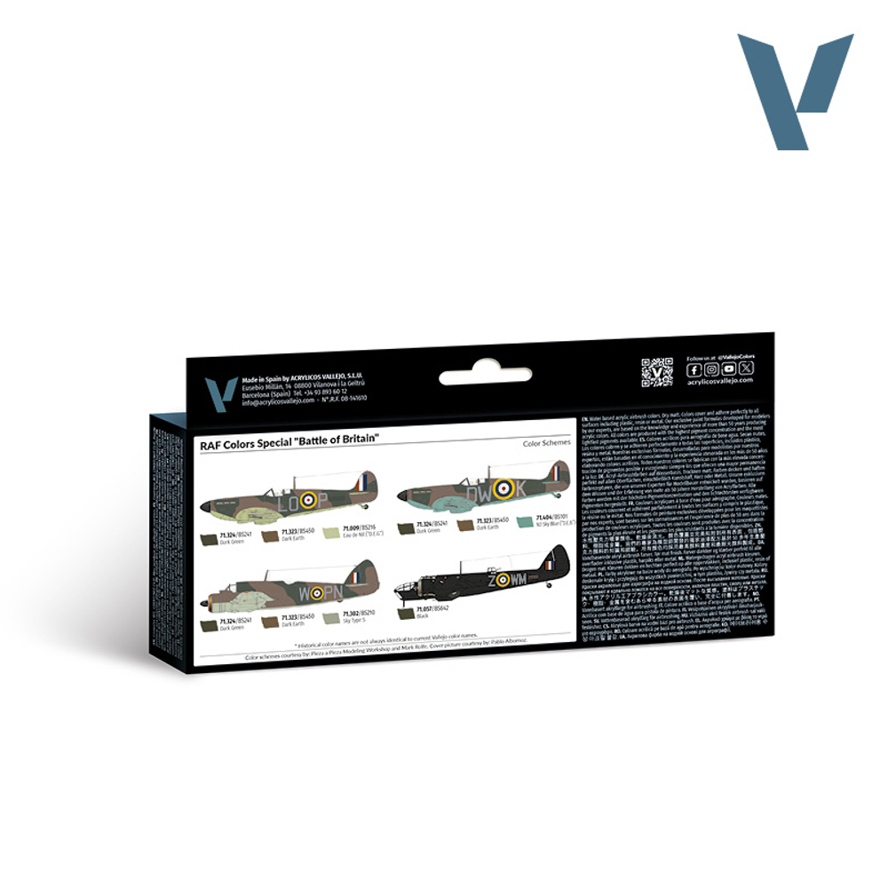 Model Air Set: RAF colors special “Battle of Britain” (8)