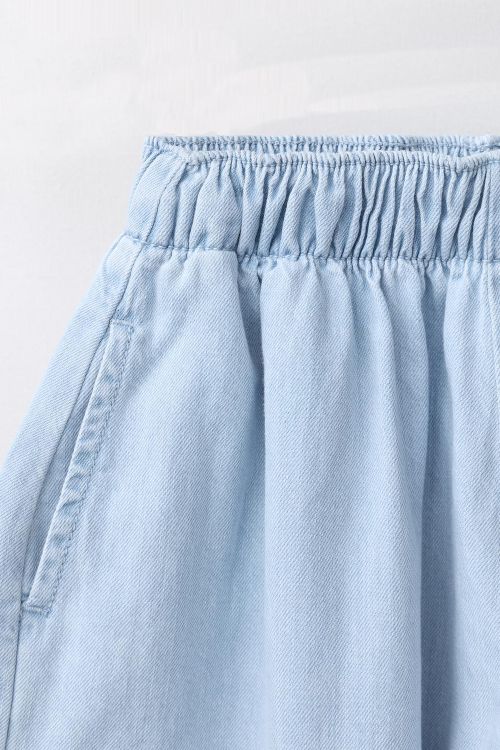 ZARA ДЖИНСЫ BALLOON СВОБОДНОГО КРОЯ, ГОЛУБОЙ