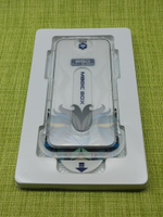 iPhone 12/12 Pro / Защитное стекло матовый, D+ Matte Glass Box, с кейсом самоклейкой