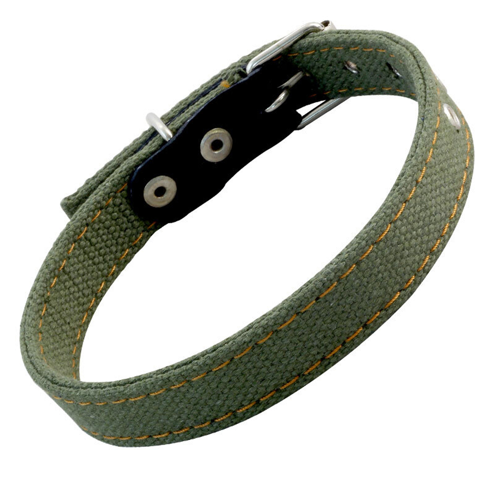 Ошейник двойной брезентовый, 25*530мм, Gamma