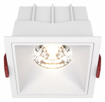 Встраиваемый светильник Maytoni Alfa LED DL043-01-15W4K-SQ-W